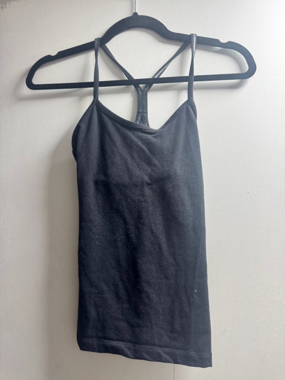 Lululemon Power Y Tank Top Black Size 2